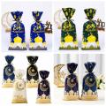 Multi-Pack (25/50/100pcs) Eid Mubarak Gift Bag Designer Themed Portable Ramadan Candy Bag Decorative With Rope Eid Al-Fitr Decor Bag for Home Celebration Ramadan Kareem Eid Gifting Community Events. 