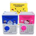 ATM machine toy (Box packed)cell operated(Auto door). 