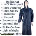1 Pc 100% Waterproof Rain Coat. 