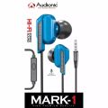 AUDIONIC MARK 1 WIRED EARPHONE HD SOUND QUALITY CALLING HAND-FREE 3.5 MM AUX INPUT 3.5 MM AUDIO JACK EARPHONE. 