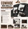 Cowhide Genuine Leather Wallet. 
