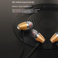 KOKKO In-ear Headset Wire-controlled Smart Call Earphone With Microphone All-metal Bass Music Headphones For Android V1. 