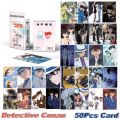 LOMO Cards Anime Demon Slayer Conan Star Rail Naruto Blue Lock Post Card Photocards Hobby Game Collection Toys For Children Gift. 