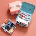 Rising Star Cute Cat Multifunction Thorn Rust Sewing Kit Box 3-Layer Storage Organizer 23Pcs/Set. 