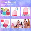 ce Roller For Face Silicone Ice Face Roller Skin Care Facial Ice Roller Icing Tool Ice Holder For Face Icing Ice Mold For Face Icing Face Ice Pod Skincare. 