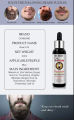 GUANJING 60ml Natural Beard Growth Oil Man Anti Hair Loss. 