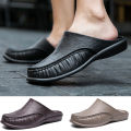 Summer Half Shoes for men Half Slippers Sandals Loafers for men Fashion Shoes Mules for men Fashion Soft Sole Half Slippers. 