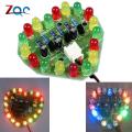3V-5V Regulated Board 48MM * 51MM Cycle Lamp Suite Breadboard LED Electronic Production DIY Kits Heart Shaped. 