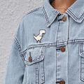 Vogue Animal Brooch Alloy Pins Women Brooch Pin Cartoon Dinosaur Badge. 