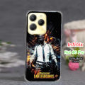 Infinix Hot 40 Pro Pouch Cover  - PUBG Soft Back Cover Case For Infinix Hot 40 Pro. 