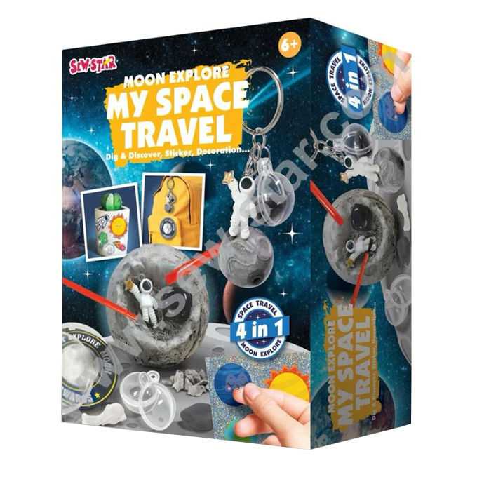 Space Travel 4-In-1 Moon Explore Set: Embark On An Interstellar Adventure Moon Explore MY Space Travel STEM Toys for kids