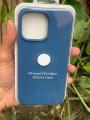 For iPhone 14 Pro Max Case Silicon Official Liquid Deep Purple Color Mobile Phone Cover Anti-Dust Anti-Shock with Camera-Protection. 