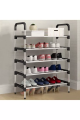5 Layer Stainless Steel Layer Shoe Rack. 