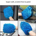 [PACK OF 2/3/4] - Dusting Microfiber Wash Gloves, Medium size   ,  cleaning gloves, window cleaning gloves , cleaning glove, car washing gloves, dusting gloves,  microfiber duster, micro fiber duster, micro fiber duster for car, micro fiber washing. 