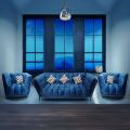 5 seater modern sofa set with free cushions- Velvet Fabric Modern 5 Seater Turkish Design Sofa Set(customized). 