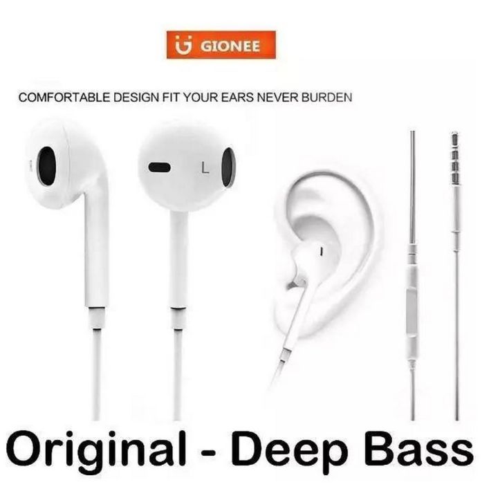 GlONEE 101% Original Handsfree With in 2-4 Days Home Delivery IN SHAA ALLAH High Quality Deep bass sound Clear Mic Quality Most Selling Handsfree in PAKISTAN