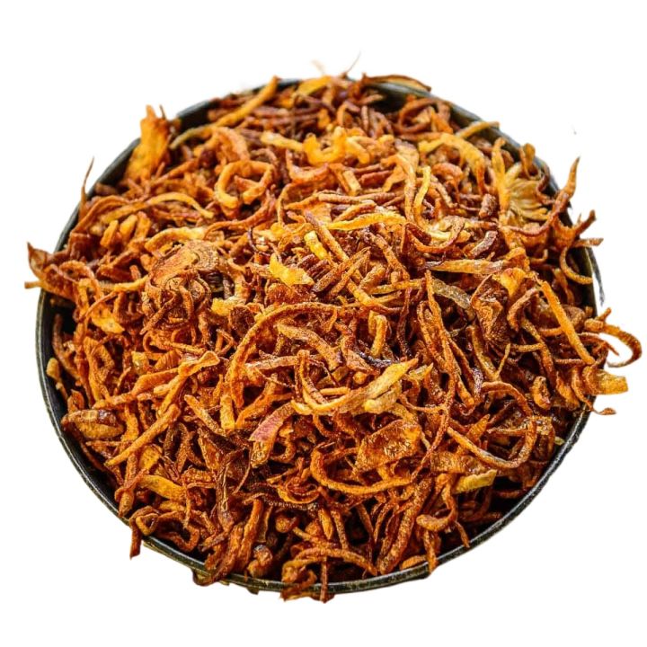 Fried Onion Laal Piyaz - Crispy And Fresh 1 Kg Premium Quality Fried Onion (Laal Piyaz) For Flavorful Dishes - 1 Kg
