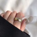 Wholesale Price Gold Plate Jewelry Open Adjustable Size Fashion Jewelry Gold Plated Rings for Women or Men. 