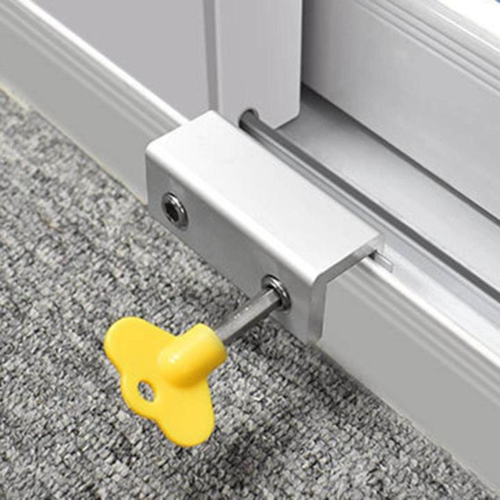 Window Safety Lock Restrictor Child Protection Sliding Stopper Window Wedge Limiter Door Lock
