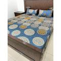 Bed sheet new design, summer season king size double bed. 