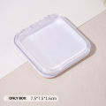 New 2024 Transparent Artificial Nail Box Handmade Nail Storage Box Packing Box Nail Display Box. 