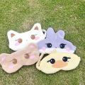 Kpop Idol BLACKPINK Character Cute Cartoon Eye Mask Sleep Soft Cover Padded Hade Sleeping Aid Night Eyepatch. 