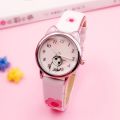 【Top mobile】JOYROX Cat Pattern Kids Watches Girls Quartz Analog Child for Women Student Clock Gift Relogio Feminino. 