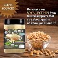 Pmw - New Jar Pack - Organic - Pure & Natural - Soya Bean Milk Powder - SoyMilk Powder - 100 Grams. 