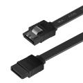 SATA Cable III, SATA Cable III Speed 6Gbps Straight HDD SDD Data Cable Compatible for SATA HDD, SSD, CD Driver, CD Writer (used branded). 