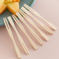 Techmanistan 100 Piece's Bamboo Mini Tasting Forks Fruit Picks 3.5 Inch Mini Bamboo Forks, Wooden Fruit Forks, Small Appetizer Forks, Cocktail Forks, Fruit Forks, Appetizer Toothpicks. 