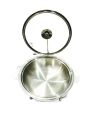 Saymtrends Stainless Steel Curry Pot /Serving Dish / Round Buffet Serving Dish / Chafing Dish stainless steel for home Use. 
