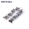 【Universal Car Parts Store】78L05 2N4401 2N4403 2N5401 2N3904 2N3906 TO-92 10pcs one item 80pcs total TO-92 Transistor kit. 
