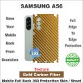 Samsung A56 5G full Back 360 Protection skin wrap / protection sheet with camera and 4 sides protection top quality. 