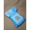 Baby Travel Bed with Pillow Blue/Pink. 