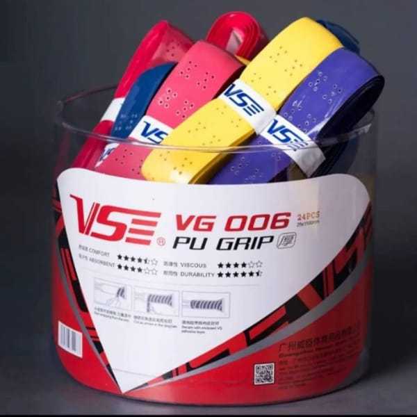 VSE%20006%20PU%20Thick%20Grip%20Replacement%20Grip%20for%20Tennis%20Badminton%20Racket%20Etc%20Multicolour%20-%201%20Piece%20-%20Image%203