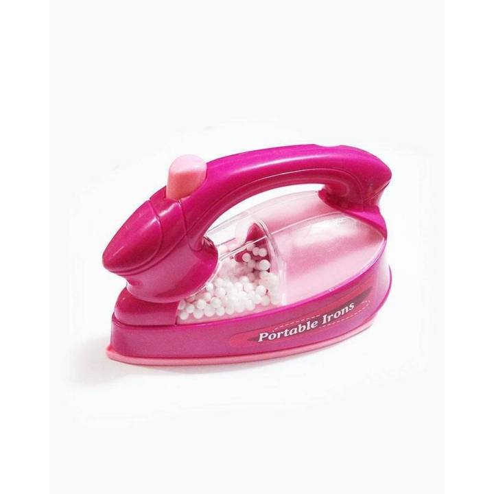 Mini Home Iron For Kids Pink