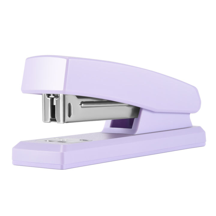 1 PCS Stapler Office Stapler For Desk Portable Durable Staplers Office Supplies (Purple)