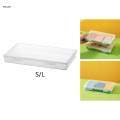 Picture Storage Box with Lid Clear Dustproof Wear Resistance Craft Keeper Photo Box for Stamps 410ml. 