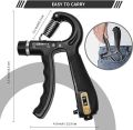 Hand Gripper With Rubber Grip Adjustable Resistance Automatic Counting Non-Slip Hand Grip Strength Trainer Fingers Wrist Forearm Exerciser Workout Gear Home Gym Exercise Equipment Hand Gripper 5-60KG Automatic Non-Slip Hand Strengthen. 