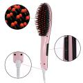 Hair Brush Straightening Brush -Hair Straightener Electric Heating Ceramic Comb Digital Anion Hair Care, Anti-Scald Effective Detangling Silky Hair Brush. 