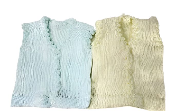 Pack of 2 Baby Inner Woolen Sweater - Baby Inner Wear Sweater For Winter - Woolen Sweater For Baby