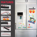 Flexible Magnetic Tape, E-BAYKER 1/2 Inch Magnet Tape Roll with Strong Self Adhesive Backing - Perfect for DIY, Craft and Art Projects, Whiteboards & Fridge Organization _KS. 