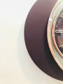 FANCY AND ELEGANT TRANSPARENT GLASS WALL CLOCK ALONG WITH SIDE MOON SHAPE WITH STYLISH LONG PENDULUM  ATTRACTIVE WALL CLOCK STYLISH DESIGN SMOOTH MACHINE WALL CLOCK HANGING WALL CLOCK HOME DECORATION PERFECT FOR YOUR MODERN LIVING ROOM. 