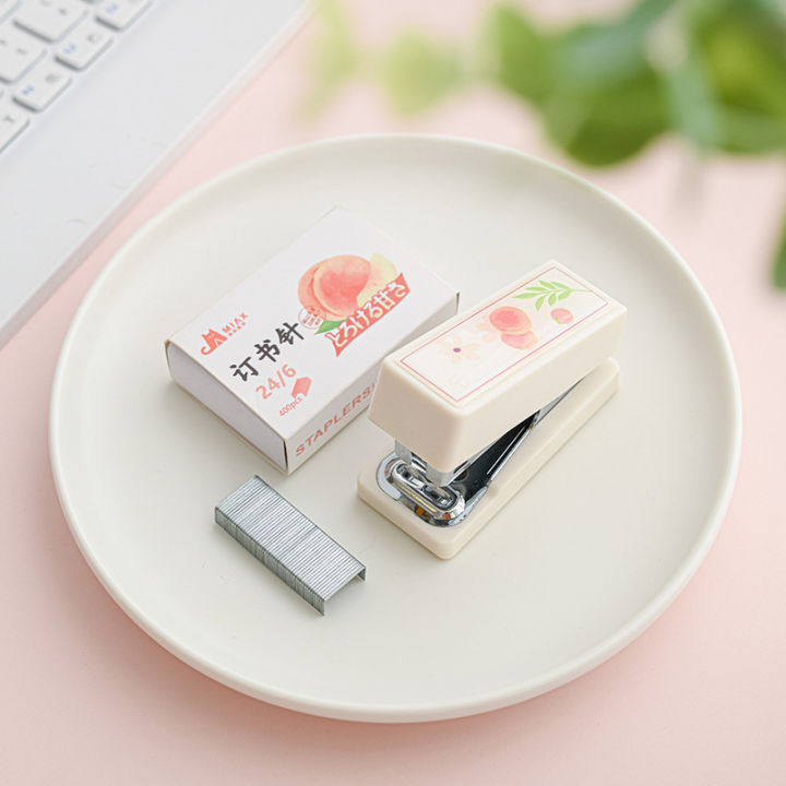2024%20Ins%20Cute%20Peach%20Mini%20Stapler%20with%20400pcs%2024/6%20Staples%20Kawaii%20Bookbinding%20Machine%20Portable%20Paper%20File%20Documents%20Binder%20Office%20Myhappinessisyou%20-%20Image%206