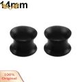 1Pair Silicone Flesh Tunnel Double Flared Saddle Ear Plug Gauge Unisex Piercing. 