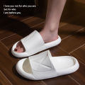 Summer Beach Woman Fashion EVA Slippers Solid Color Sandals Soft Home Indoor Non Slip Bathroom Shoes. 