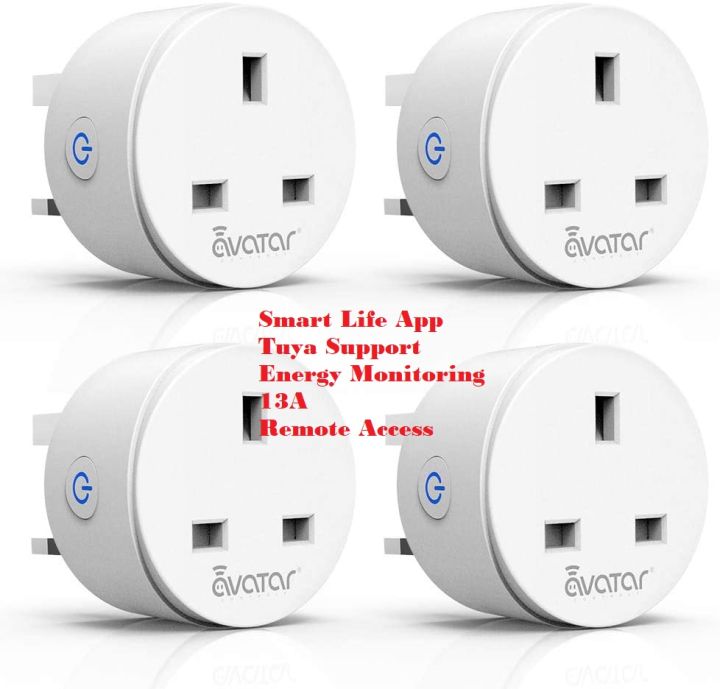 Smart%20Plug%20WiFi%20Alexa%20Plugs%20Mini%20Outlet%20Wireless%20Socket%204%20Pack,%20Energy%20Monitoring,%20Smart%20life%20App%20Works%20with%20Alexa/Google%20Home%20by%20Avatar%20Controls%20Remote%20Controlled%20Timer%20No%20Hub%20Required%20-%20Image%202