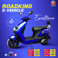 Road King Excellence Electric Scooter - 1200W Motor, 72V Graphene Battery, 70 km/h Max Speed, 160/170 km Mileage. 
