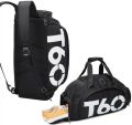 T60 Bag travel Backpack Gym Bag, hiking bag, Sport tote Bag, Travel Bag Weekender Luggage Tour Bag Unisex Duffel Backpack. 