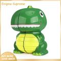 Enigma- Toddlers Dinosaur Cube Fun 3d Dinosaur Cube Puzzle Game Educational Twist Toy for Kids Stress Relief Fidget Toy Perfect Christmas Birthday Gift for Boys Girls Educational Dinosaur Toy. 